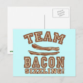 TEAM BACON ist die SIZZLING-Hemden, Tasse, Geschen Postkarte (Vorne/Hinten)