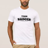 TEAM BADGER T-Shirt (Vorderseite)