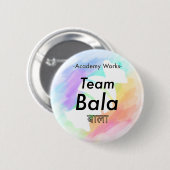 Team Bala - Akademische Arbeiten Button (Vorne & Hinten)