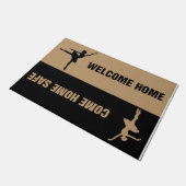 Team Ballet Gift, Welcome Entryway Fußmatte (Schrägansicht)