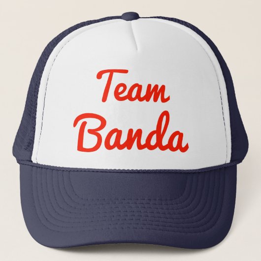 Team Banda Truckerkappe (Vorderseite)