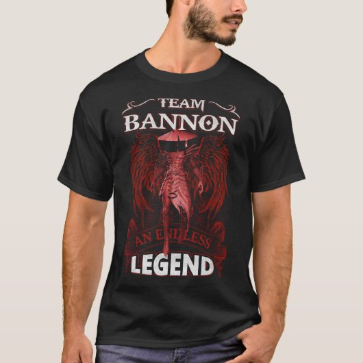Team BANNON - Ein endloses LEGEND T-Shirt (Vorderseite)