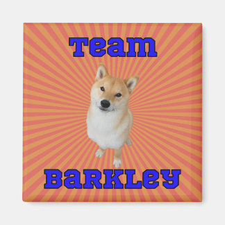 Team Barkley - 2 Zoll Square Magnet