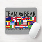 Team-Bärn-Weltmausunterlage Mousepad (Mit Mouse)