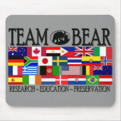 Team-Bärn-Weltmausunterlage Mousepad (Vorne)