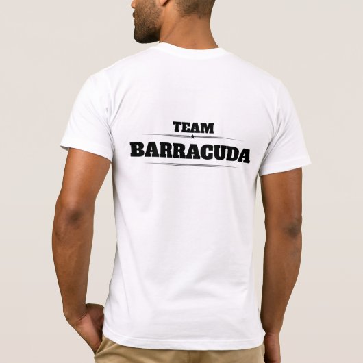 TEAM BARRACUDA T-Shirt (Rückseite)