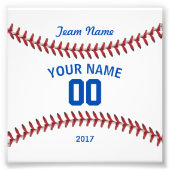 Team Baseball Sport Fotodruck (Vorne)