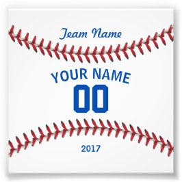 Team Baseball Sport Fotodruck