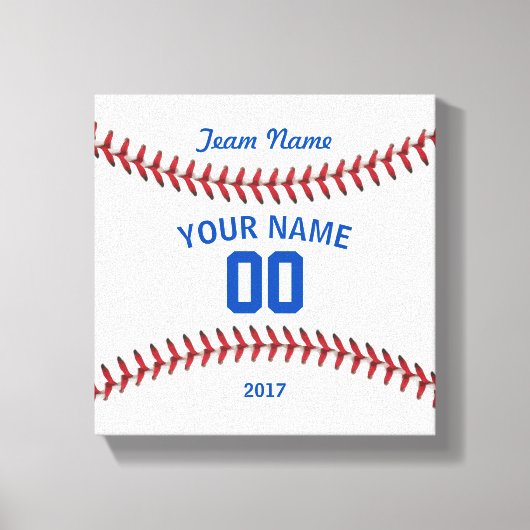 Team Baseball Sport Leinwanddruck (Vorderseite)