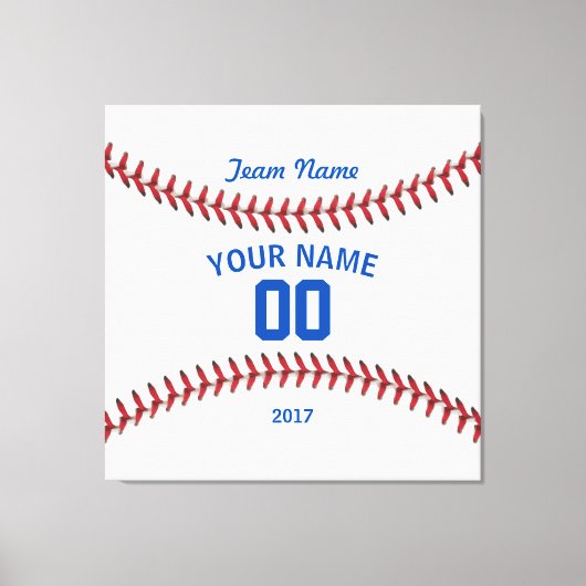 Team Baseball Sport Leinwanddruck (Vorderseite)