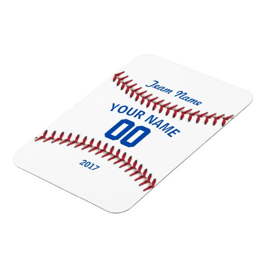 Team Baseball Sport Magnet (Linke Seite)