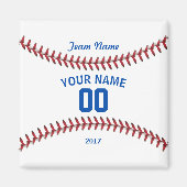 Team Baseball Sport Magnet (Vorne)