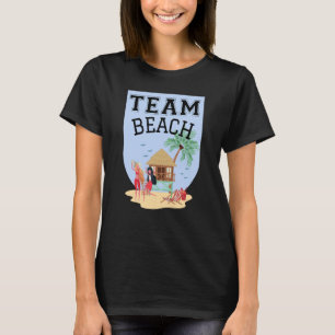 Team Beach Frauen Palmenhütte T-Shirt