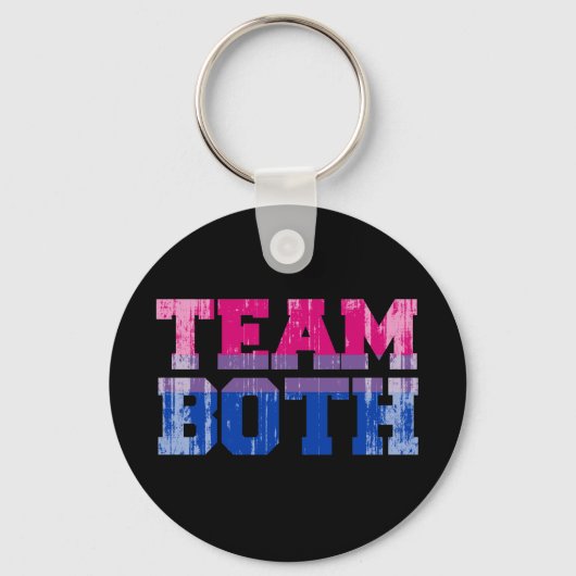 Team Beide distressed.png Schlüsselanhänger (Vorderseite)