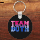 Team Beide distressed.png Schlüsselanhänger (Vorderseite)