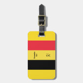 Team Belgium Archery Gepäckanhänger (Vorderseite vertikal)