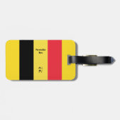Team Belgium Archery Gepäckanhänger (Rückseite horizontal)
