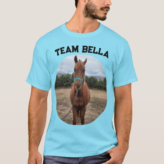 Team Bella Anpassbarer T - Shirt (Vorderseite)