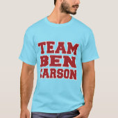Team Ben Carson T-Shirt (Vorderseite)
