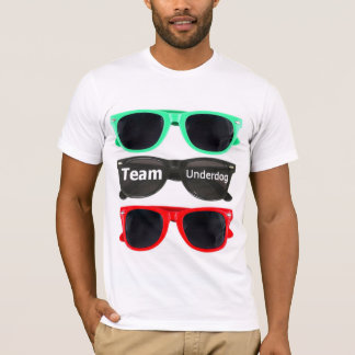 Team-Benachteiligter sunglass T-Stück - Weiß T-Shirt