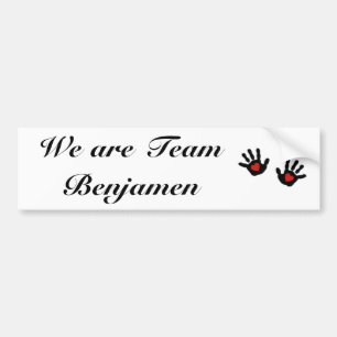 Team benjamen Autoaufkleber