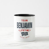 Team Benjamin Lifetime Mitglied Benjamin Tasse (Zentrum)