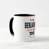 Team Benjamin Lifetime Mitglied Benjamin Tasse (Vorderseite Links)