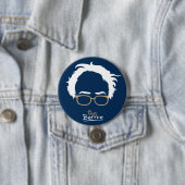 Team Bernie - Bernie-Sandpapierschleifmaschinen Button (Beispiel)