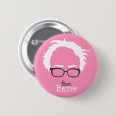 Team-Bernie-Rosa - Button (Vorne & Hinten)