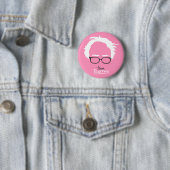 Team-Bernie-Rosa - Button (Beispiel)