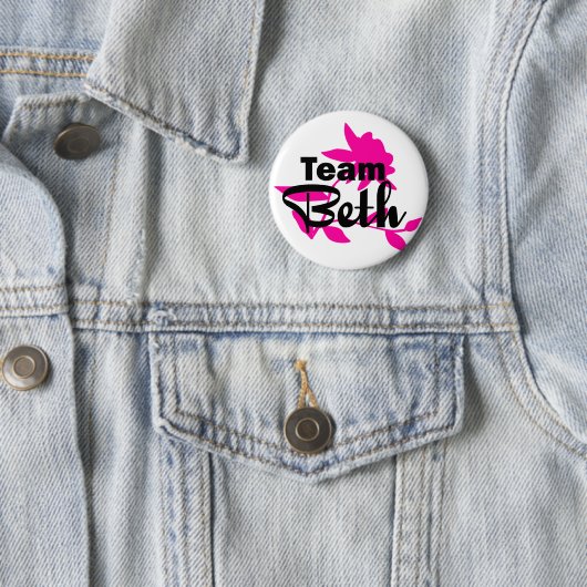 Team Beth Knopf Button (Beispiel)