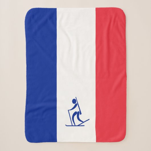 Team Biathalon Frankreich Sherpadecke (Vorderseite)