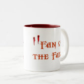 Team-Bill ~ Fan des Reißzahns Zweifarbige Tasse (VorderseiteRechts)