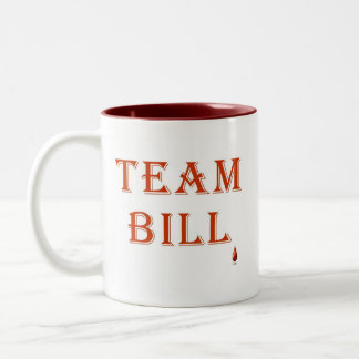 Team-Bill ~ Fan des Reißzahns Zweifarbige Tasse