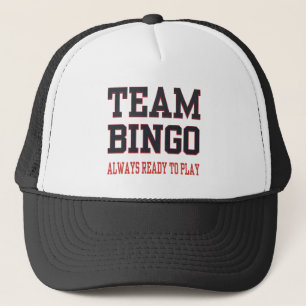 Team-Bingo - bereiten Sie immer vor, um zu spielen Truckerkappe