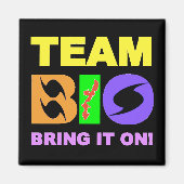 Team BIO Kühlschrankmagnet (Vorne)