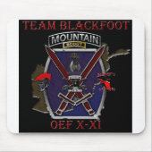 Team-Blackfoot Mausunterlage Mousepad (Vorne)