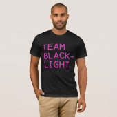 Team Blacklight (Pink-Logo) T-Shirt (Vorne ganz)