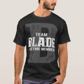 Team BLADE Lifetime-Mitglied T-Shirt (Vorderseite)