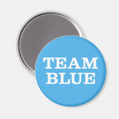 Team Blau Magnet (Vorderseite/Rückseite)