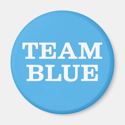 Team Blau Magnet (Vorne)