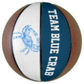 Team Blaue Krabbe Basketball (Vertikal)