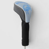Team Blaue Krabbe Golf Headcover (angewinkelt)