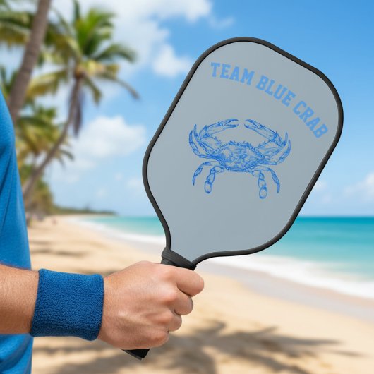 Team Blaue Krabbe Pickleball Schläger