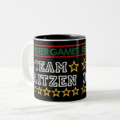 Team Blitzen Tasse (Vorderseite Links)
