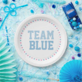 Team Blue Baby Gender Reveal Party Teller (Party)