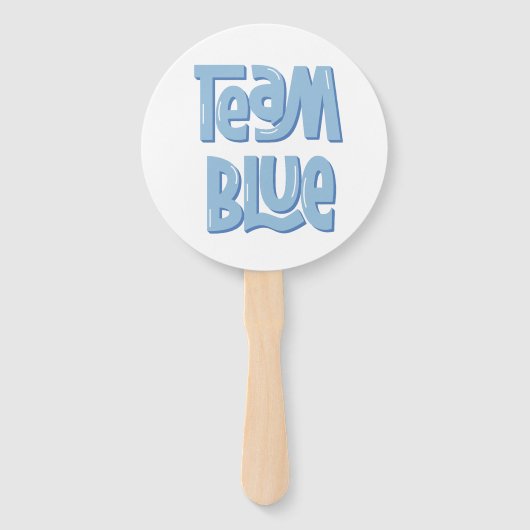 Team Blue/Boy Fächer (Vorderseite)