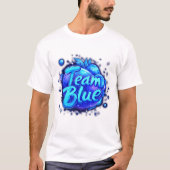 Team Blue T-Shirt (Vorderseite)