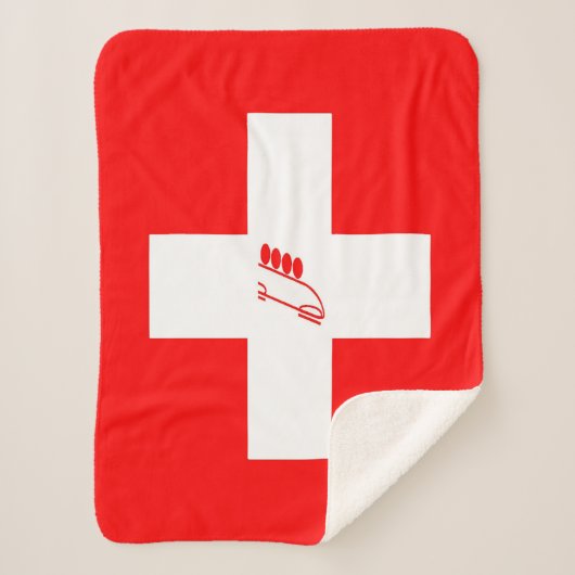 Team Bobsled Schweiz Sherpadecke (Vorderseite)