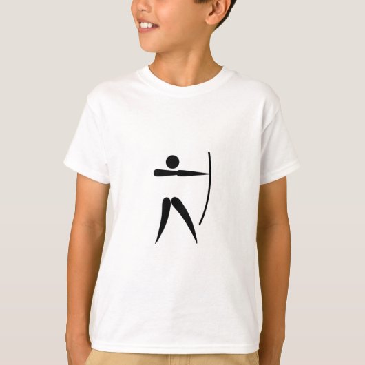 Team Bogenschießen T-Shirt (Vorderseite)
